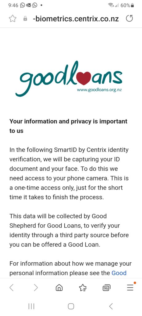 SmartID privacy