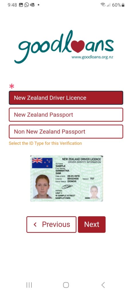 SmartID driver licence